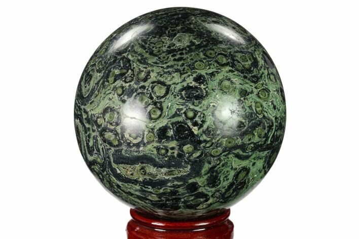 Polished Kambaba Jasper Sphere - Madagascar #158611